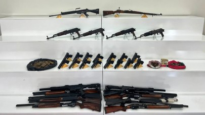 Viranşehir’de jandarmadan dev silah kaçakçılığı operasyonu!