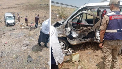 Siverek'te Feci Kaza: Aynı Aileden 4 Kişi Yaralandı