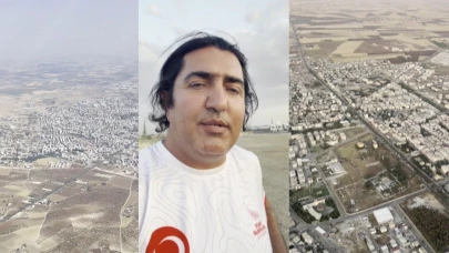 Yamaç Paraşütçüsü 7 Saatte Şanlıurfa’ya Uçtu!