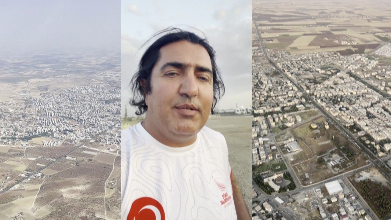 Yamaç Paraşütçüsü 7 Saatte Şanlıurfa’ya Uçtu!