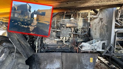 Şanlıurfa’da Hasat Faciası: Biçerdöver Alev Aldı, Buğday Tarlası Yandı!