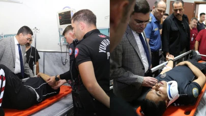 Şanlıurfa’da Görev Başında Kaza! Müdür Aksoy’dan destek ziyareti