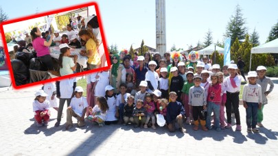 Niğde’de Şanlıurfalı mevsimlik işçi çocuklara etkinlik! “Çocuk işçiliğine hayır”