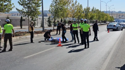 Şanlıurfa Çevre Yolunda otomobilin çarptığı adam öldü
