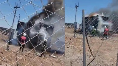 Viranşehir’de Güneş Enerjisi Trafosu Yandı, İtfaiyeci Hastaneye Kaldırıldı