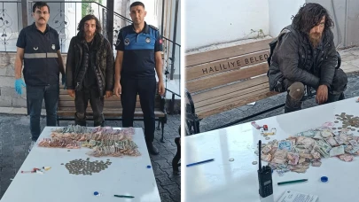 Şanlıurfa'da dilencinin üzerinden 20 bin TL çıktı
