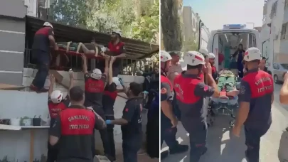 Şanlıurfa’da Epilepsi Nöbeti Geçiren Adam Demir Saca Düştü