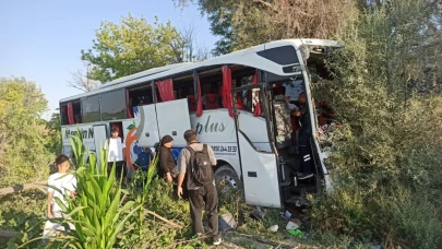 Konya’da yolcu otobüsü kaza yaptı: 7 yaralı