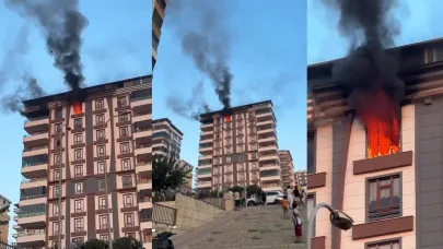 Şanlıurfa'da bir apartmanın 11'inci katında yangın! 3 kişi dumandan etkilendi