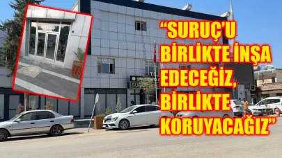 Suruç Belediyesi’ne taşlı saldırı kamerada! Belediyeden açıklama