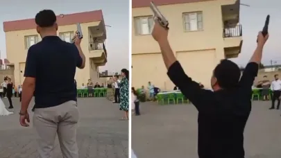 Şanlıurfa'da düğünde havaya ateş açan 2 kişi yakalandı