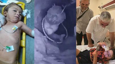 Suriye’de 50 metrelik kuyuya düşen çocuk kurtarılarak Şanlıurfa’ya getirildi