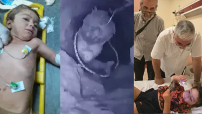 Suriye’de 50 metrelik kuyuya düşen çocuk kurtarılarak Şanlıurfa’ya getirildi