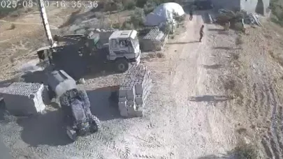 Şanlıurfa'da amca ile yeğenin arazi kavgasında öldüğü anlar kamerada!