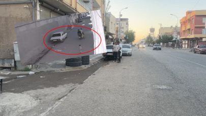 Şanlıurfa’da anne ve babasından kaçan çocuğa otomobil çarptı: O anlar kamerada