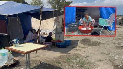 Şanlıurfalı işçilerin kaderi oldu! Çadırda her şey var, su ve elektrik yok