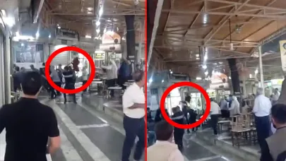Siverek'te sandalye ve masalar havada uçuştu:  Yaralılar var
