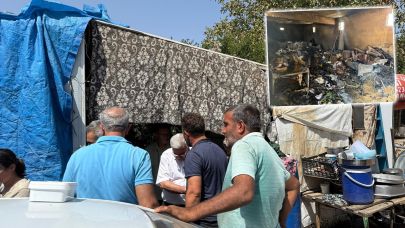Hilvan’da elektrik kontağı nedeniyle ev küle döndü