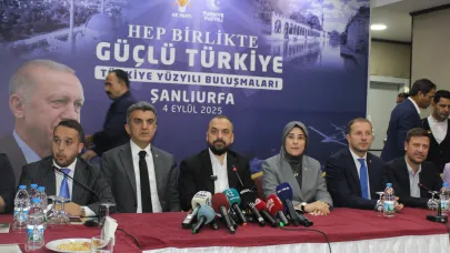 Şanlıurfa’da Türkiye Yüzyılı Buluşmaları: Acar’dan önemli mesaj