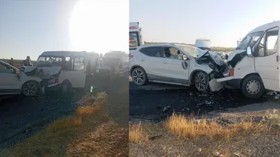 Şanlıurfa’da tarım işçileri kaza yaptı!  Çok sayıda yaralı