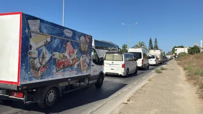 Alanya'da 8 araç birbirine girdi: 10 yaralı