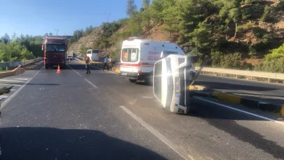 Köyceğiz'de trafik kazası: 4 yaralı