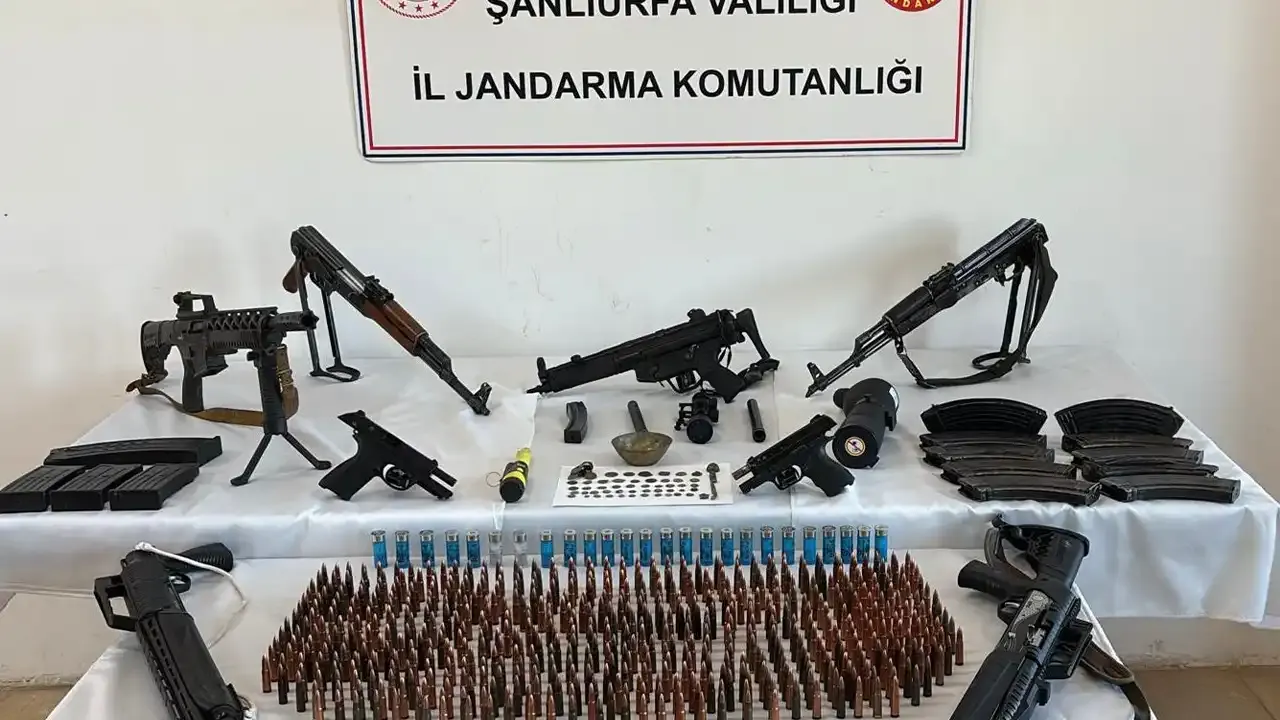 Şanlıurfa’da silah kaçakçılığı operasyonu: 3 şahıs gözaltına alındı