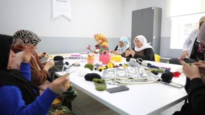 Eyyübiyeli kadınlar aldıkları eğitimle hayallerine ulaşıyor