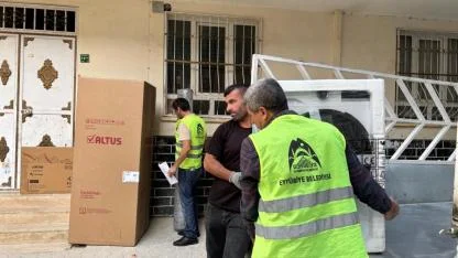 Zor şartlarda yaşayan 6 yetim çocuklu aile için yeni bir hayat başladı