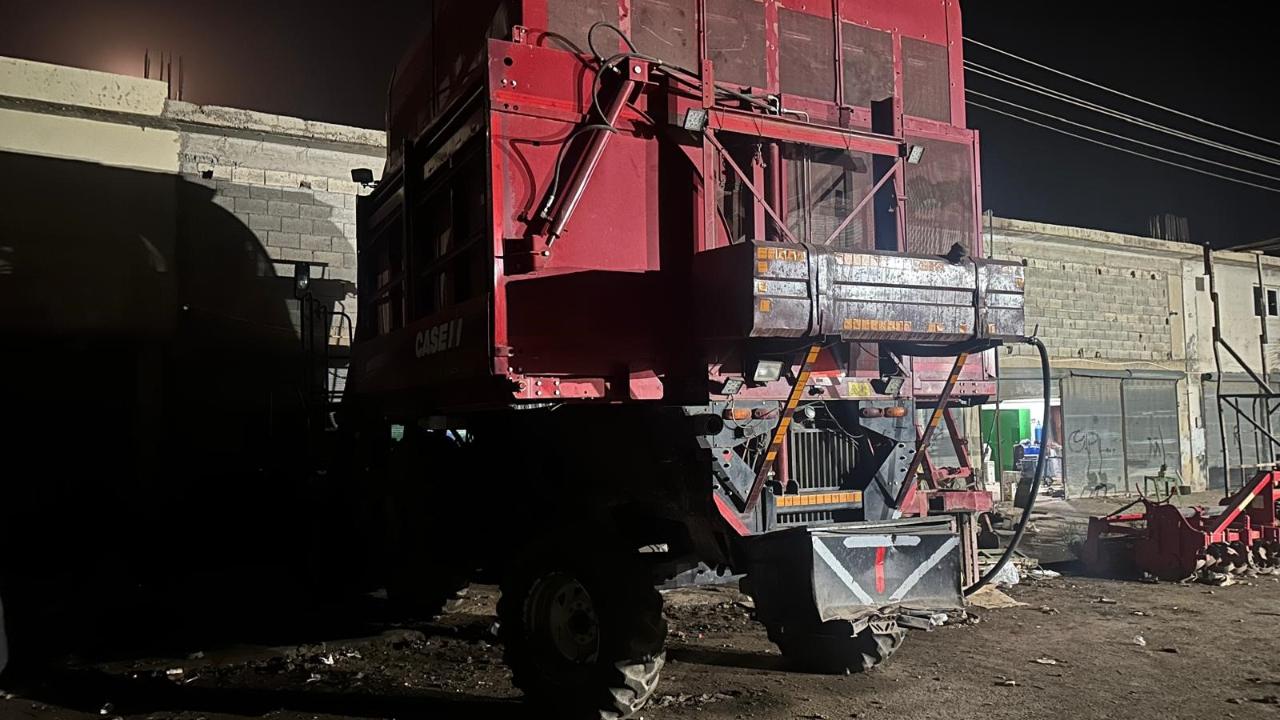 Şanlıurfa&#039;da biçerdöverin 1 milyon TL değerindeki parçaları çalındı