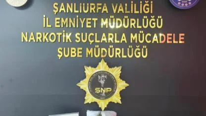 Şanlıurfa’da uyuşturucu operasyonu: 1 tutuklama