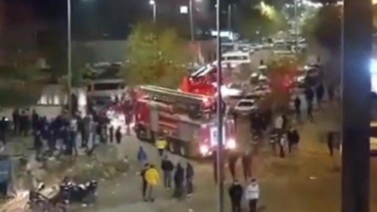 Siverek'te çıkan yangında 9 kişi dumandan etkilendi