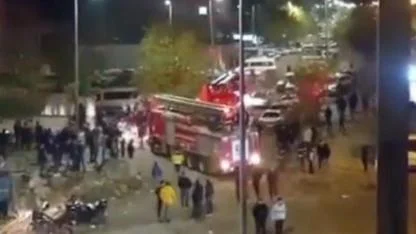 Siverek'te çıkan yangında 9 kişi dumandan etkilendi