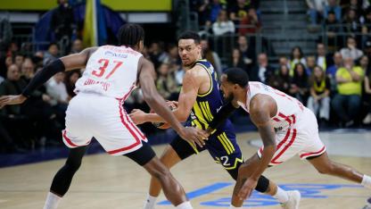 Euroleague: Fenerbahçe: 88 - Olympiakos: 80