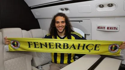 Fenerbahçe'nin yeni transferi Matteo Guendouzi, İstanbul'a geldi