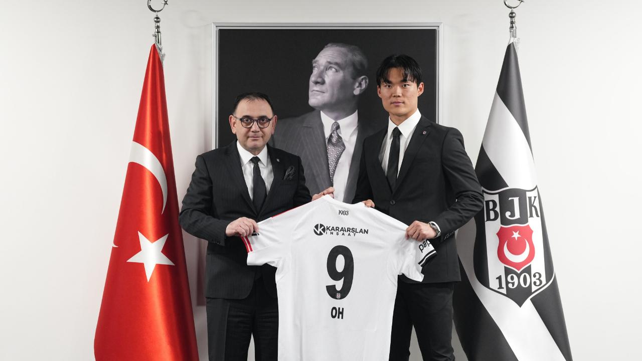 Hyeon-Gyu Oh, Beşiktaş'ın ilk Güney Koreli futbolcusu oldu