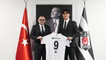 Hyeon-Gyu Oh, Beşiktaş'ın ilk Güney Koreli futbolcusu oldu