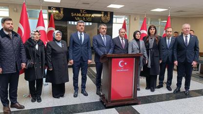 Milli Eğitim Bakanı Yusuf Tekin Şanlıurfa'da