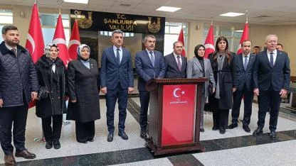 Milli Eğitim Bakanı Yusuf Tekin Şanlıurfa'da