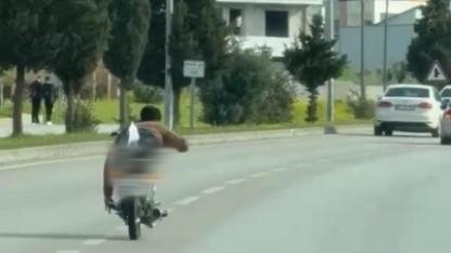 Akrobatik sürüş pahalıya patladı