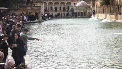 Balıklıgöl'e ziyaretçi akını