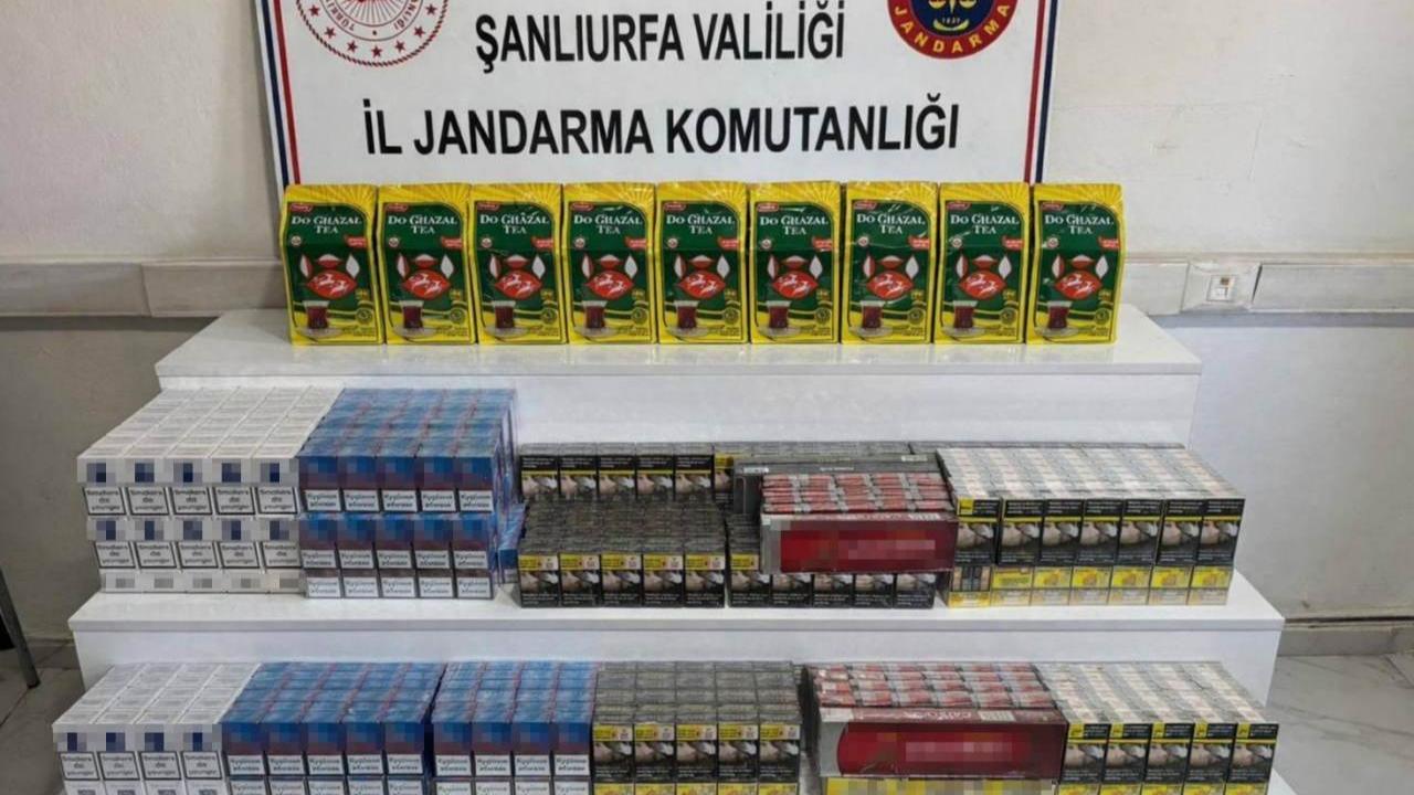 Şanlıurfa'da kaçak sigara ve telefon ele geçirildi