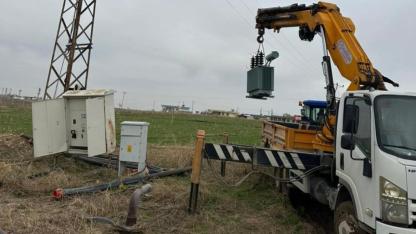 Tarım arazisinde kaçak trafo