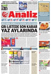 Analiz Gazetesi Gazete Manşeti