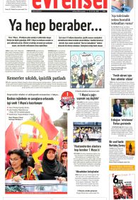 EVRENSEL Gazete Manşeti
