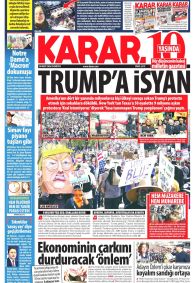 Karar Gazetesi Gazete Manşeti