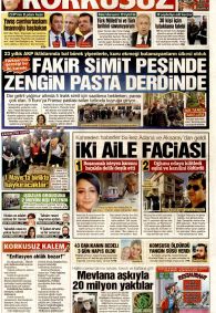 KORKUSUZ Gazete Manşeti