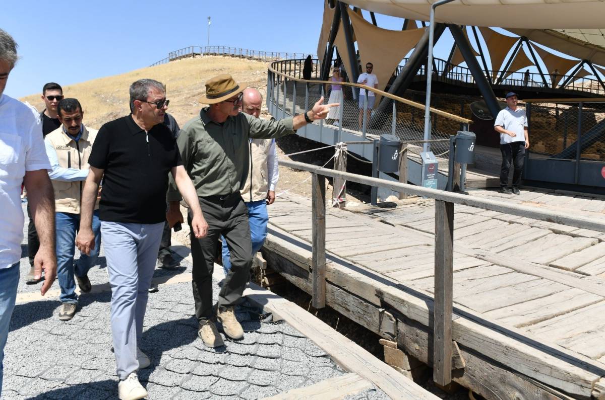 Göbeklitepe'ye 9 günlük tatilde ziyaretçi akını